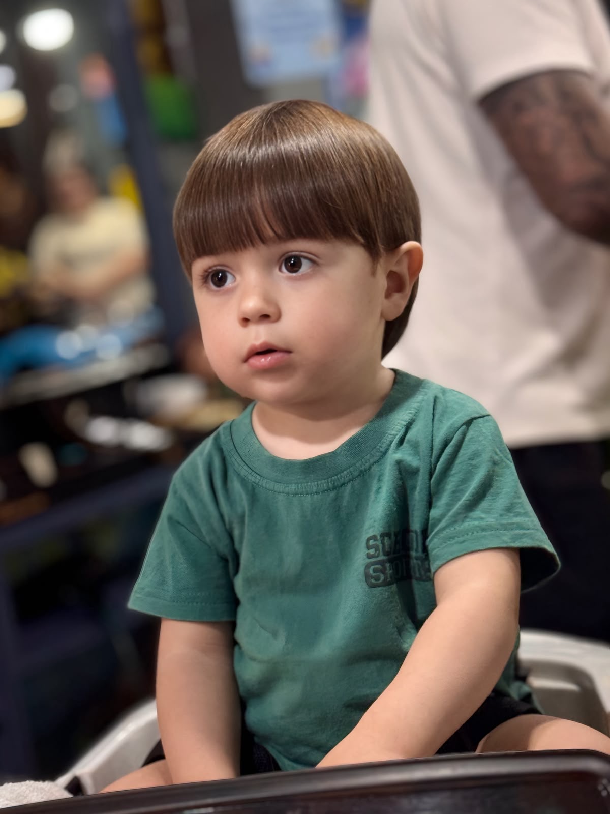 Corte infantil estilo tigelinha